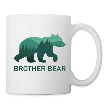 Frère Ours Frère Forêt d’Ours Nature - Mug blanc - blanc - Droite