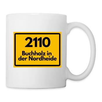 ALTE POSTLEITZAHL PLZ RETRO  2110 BUCHHOLZ NORDH. - Tasse - Weiß - Rechts