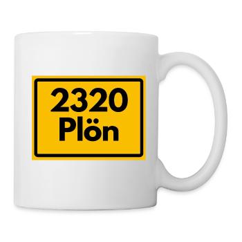 ANCIEN CODE POSTAL RETRO 2320 PLÖN SEENPARADIES - Mug blanc - blanc - Droite