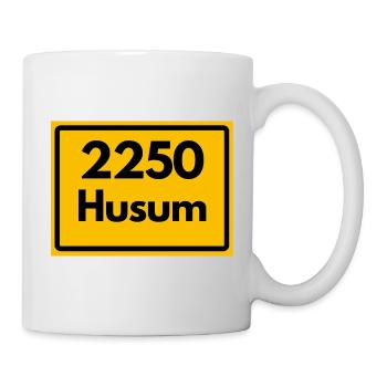 ANCIEN CODE POSTAL RETRO 2250 HUSUM – NORDSEE - Mug blanc - blanc - Droite