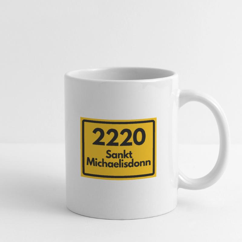 OLD POSTCODE POSTCODE 2220 SANKT MICHAELISDONN Mug