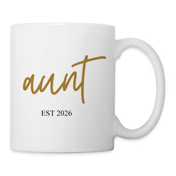Tante Est 2026 - Mug blanc - blanc - Droite