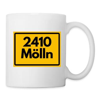 ANCIEN CODE POSTAL 2410 MÖLLN TIL EULENSPIEGEL - Mug blanc - blanc - Droite