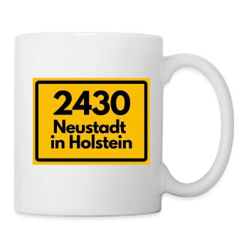 ANCIEN CODE POSTAL 2430 NEUSTADT EN HOLSTEIN - Mug blanc - blanc - Droite