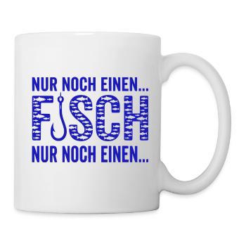 T-shirt de pêcheur, juste un poisson de plus, sweat à capuche, tasse - Mug blanc - blanc - Droite