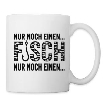 Chemise Angler, il ne reste qu’un, sweat à capuche, bonnet, chaussette - Mug blanc - blanc - Droite