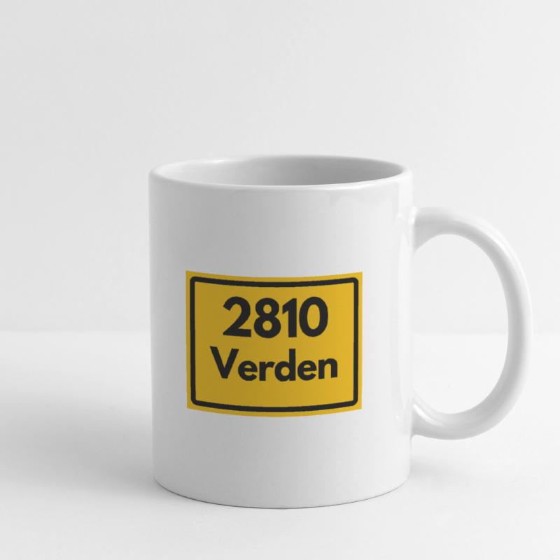 OLD POSTCODE POSTCODE RETRO 2810 VERDEN PFERDEDOM Mug