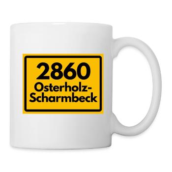 ANCIEN CODE POSTAL 2860 OSTERHOLZ-SCHARMBECK - Mug blanc - blanc - Droite