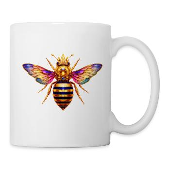 Queen Bee Bienenkönigin - Tasse - Weiß - Rechts