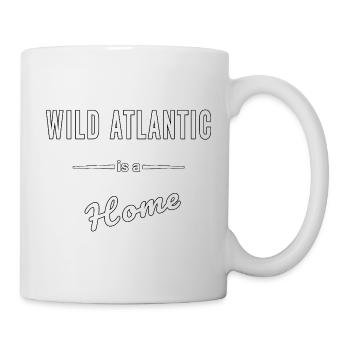 Wild Atlantic est comme un dicton de maison - Mug blanc - blanc - Droite