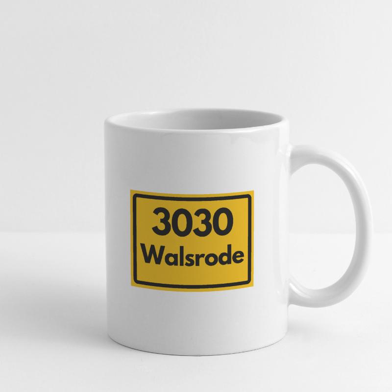 OLD POSTCODE POSTCODE RETRO 3030 WALSRODE VOGELW. Mug