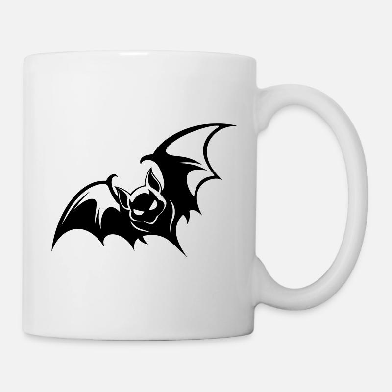 Bat Gothic Logo - Mug blanc - blanc