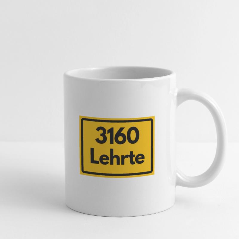 OLD POSTCODE ZIP CODE RETRO 3160 LEHRTE WASSERTURM Mug