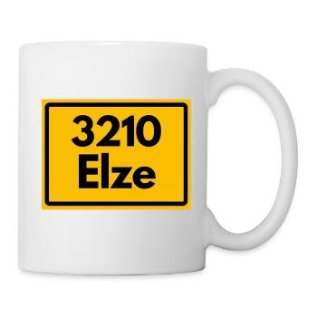ANCIEN CODE POSTAL RÉTRO 3210 ELZE LEINEKLOSTER - Mug blanc - blanc - Droite