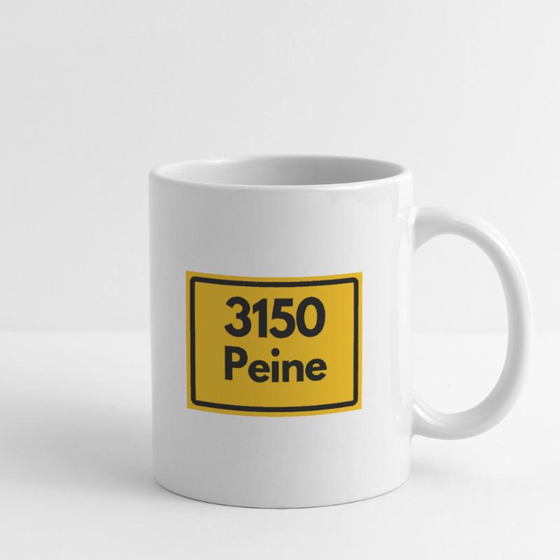 OLD POSTCODE ZIP CODE RETRO 3150 PEINE EULENSTADT Mug