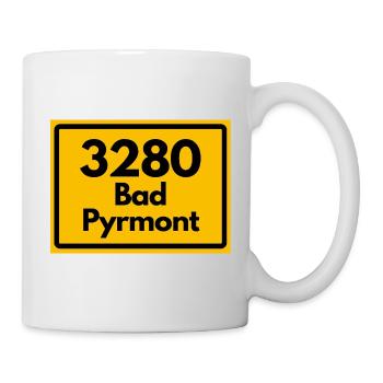 ANCIEN CODE POSTAL RETRO 3280 BAD PYRMONT - Mug blanc - blanc - Droite
