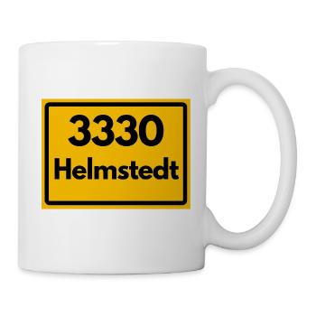 OLD POSTCODE ZIP CODE RETRO 3330 HELMSTEDT JULEUM! - Mug - white - Right