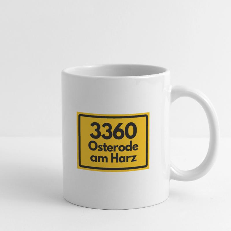 ANCIEN CODE POSTAL RETRO 3360 OSTERODE HARZ Mug blanc