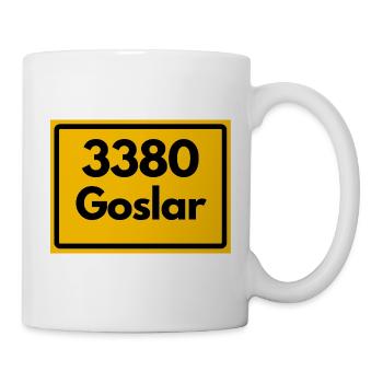 ANCIEN CODE POSTAL RÉTRO 3380 GOSLAR KAISERPFAL - Mug blanc - blanc - Droite