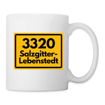 ANCIEN CODE POSTAL RETRO 3320 SALZGITTER - Mug blanc - blanc - Droite