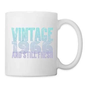 Vintage 1966 - Tasse - Weiß - Rechts