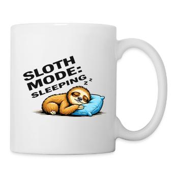 Sloth Mode Sleeping - Mug - white - Right