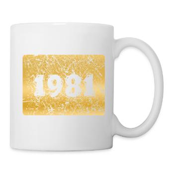 1981 - Tasse - Weiß - Rechts