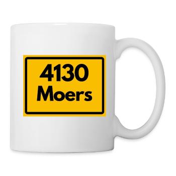 OLD POSTCODE POSTCODE RETRO 4130 MOERS - Mug - white - Right