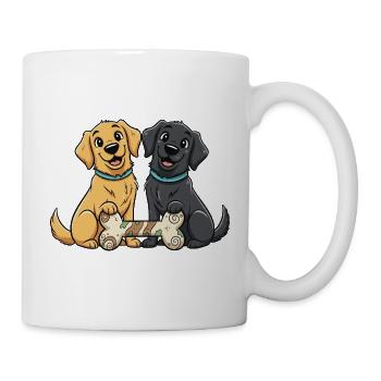 Paw Friend Duo with Bones - Mug - white - Right