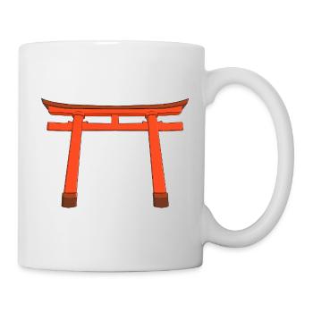 Vivid Torii Gate - Mug - white - Right