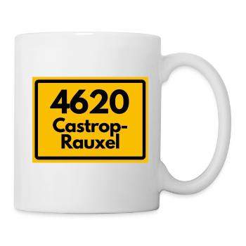 ALTE POSTLEITZAHL PLZ RETRO 4620 CASTROP-RAUXEL - Tasse - Weiß - Rechts