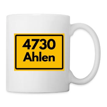 ALTE POSTLEITZAHL PLZ RETRO 4730 AHLEN NRW - Tasse - Weiß - Rechts