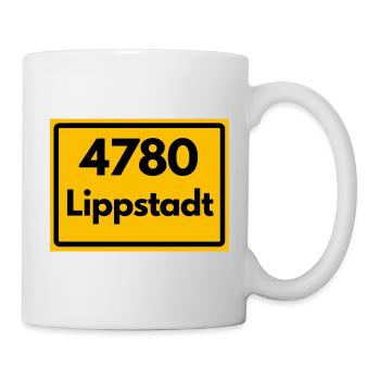 ALTE POSTLEITZAHL PLZ RETRO 4780 LIPPSTADT - Tasse - Weiß - Rechts
