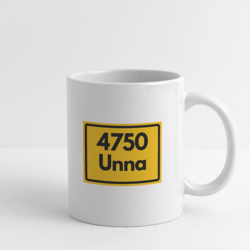 OLD POSTCODE POSTCODE RETRO 4750 UNNA Mug