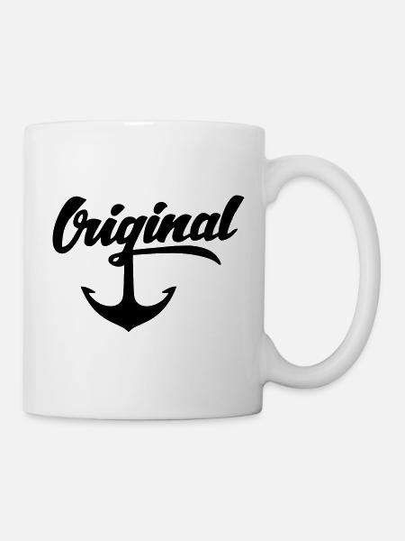 Anker - Tasse - Weiß