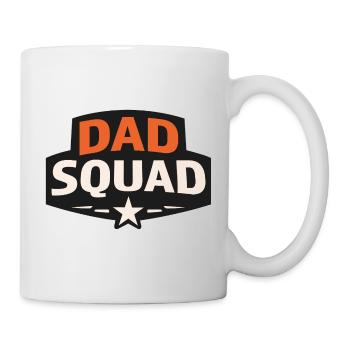 Papa-Squad - Tasse - Weiß - Rechts