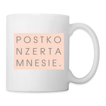 Postkonzertamnesie  - Tasse - Weiß - Rechts