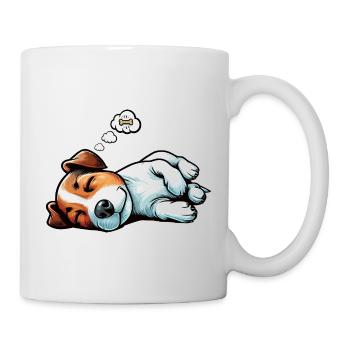 Jack Russel terrier Jack russel Besitzer Jackie - Tasse - Weiß - Rechts