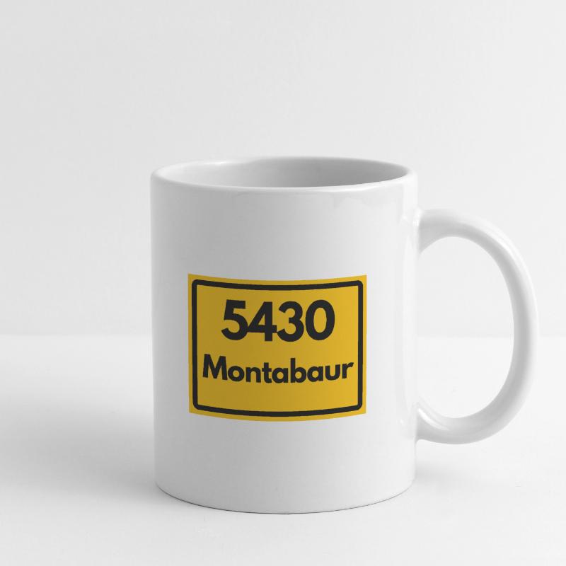 OLD POSTCODE POSTCODE RETRO 5430 MONTABAUR Mug