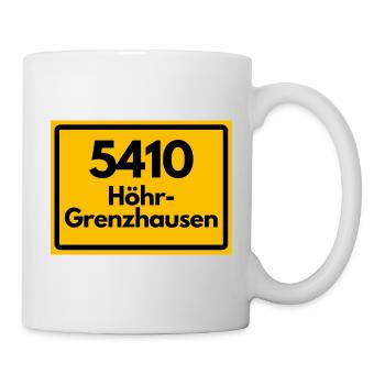ALTE POSTLEITZAHL PLZ RETRO 5410 HÖHR-GRENZHAUSEN - Tasse - Weiß - Rechts