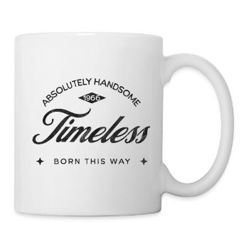 Vintage Born This Way – Absolument Beau 60 - Mug blanc - blanc - Droite