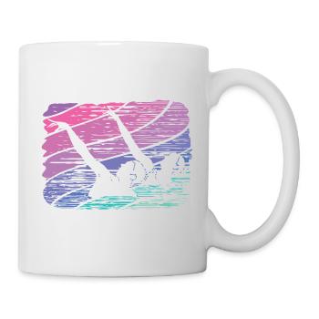Artistic Swim Team Synchronschwimmen - Tasse - Weiß - Rechts