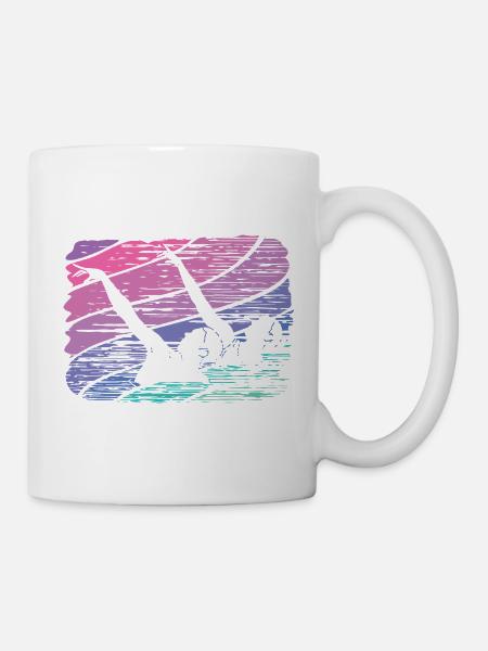 Artistic Swim Team Synchronschwimmen - Tasse - Weiß