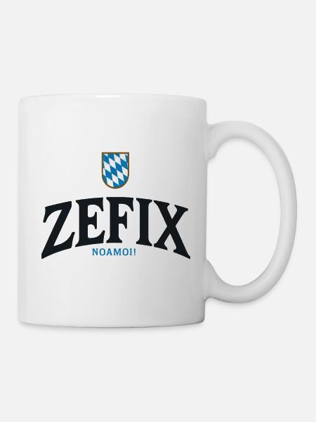 ZEFIX Bavarian Crest - Tasse - Weiß