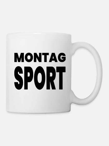 Sport - Tasse - Weiß