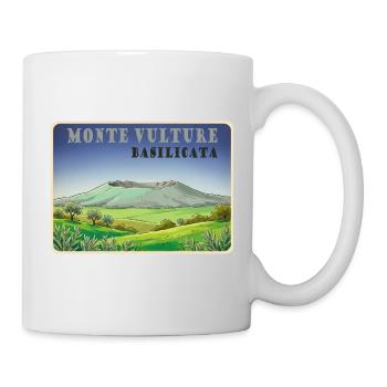 Monte Vulture - Tasse - Weiß - Rechts