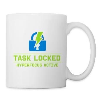 Adhd hyperfocus mode Adhd humor Neurodivergent - Mug - white - Right