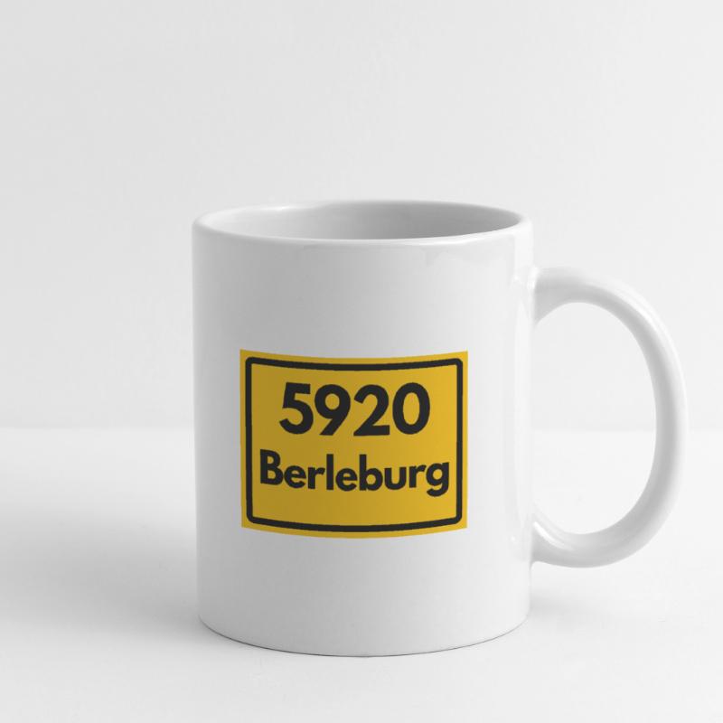 OLD POSTCODE POSTCODE RETRO 5920 BERLEBURG Mug