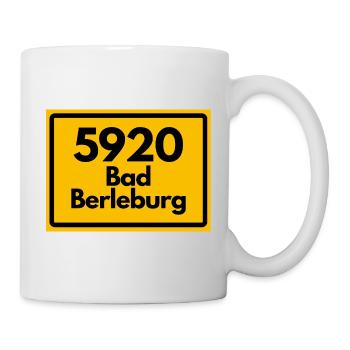 ALTE POSTLEITZAHL PLZ RETRO 5920 BAD BERLEBURG - Tasse - Weiß - Rechts