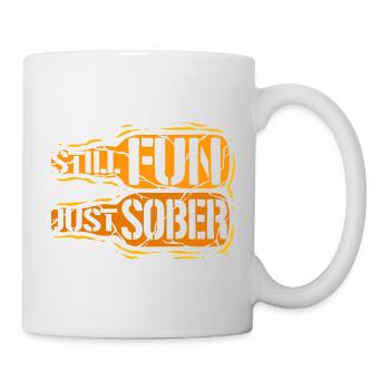 Antialcoholic Abstinent Still Fun Just Sober - Mug - white - Right
